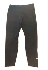 Image of NIKE ONE [XL] Women TIGHT & DRI FIT HIGH RISE Yoga 7/8Leggings-Black, DV9020-010