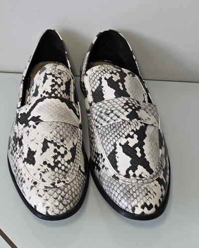Flache Slipper Damenschuhe Zara Trafaluc Schlangenmuster/Animal Print UK 7 - Bild 13 von 13
