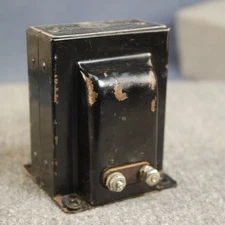 1920s Jefferson Sealed Concertone Audio Frequency Transformer for Radio Repair