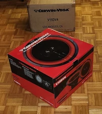 Cerwin-Vega V15DV4 15" Vega Series 2025 Edition Dual 4-ohm Subwoofer