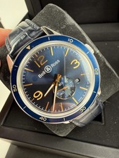 Bell  Ross BR123-95-SP Blue Date Small Second Automatic Men's Watch