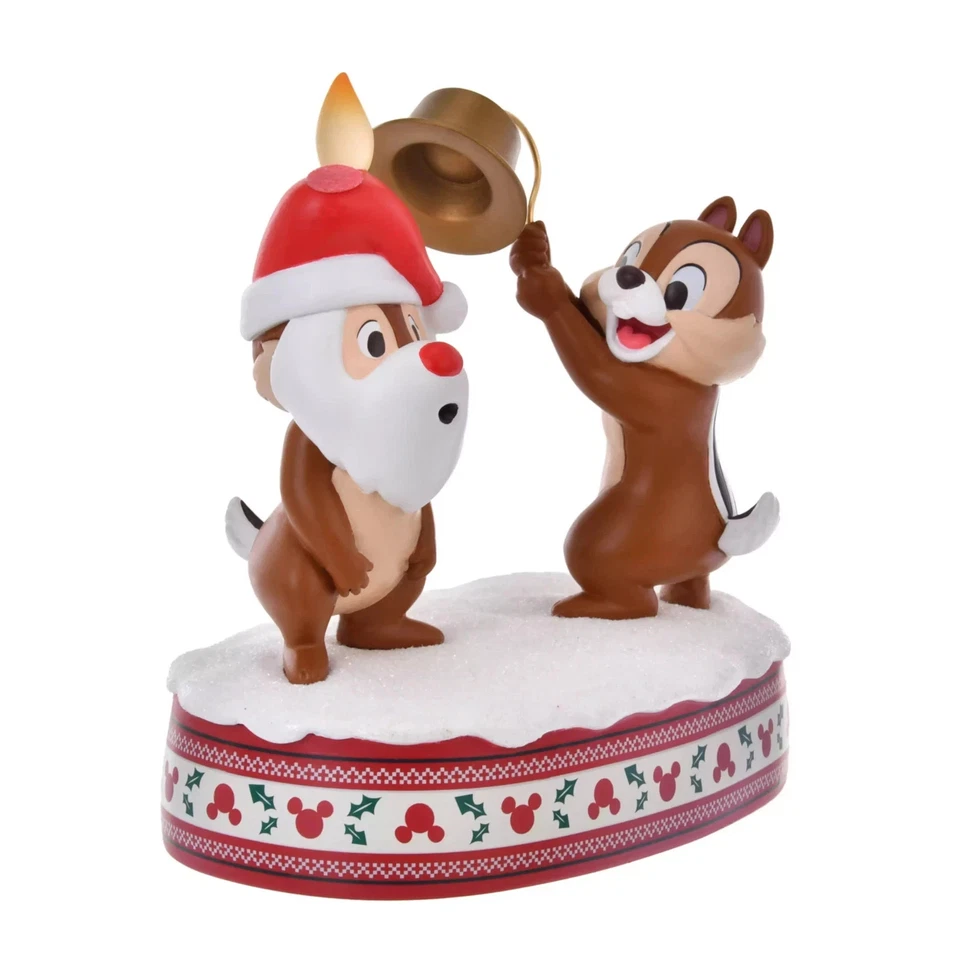 Disney Japan Chip 'n Dale LED Light Figure Holiday Christmas 2025 - Image 4 of 4