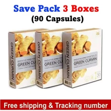 3X Green Curmin Innovative Herbs Better Life Turmeric Extract Help Reflux Acids