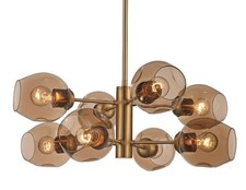 Trans Globe Lighting PND-2125 Clusters 8 Light 26"W Pendant - Gold