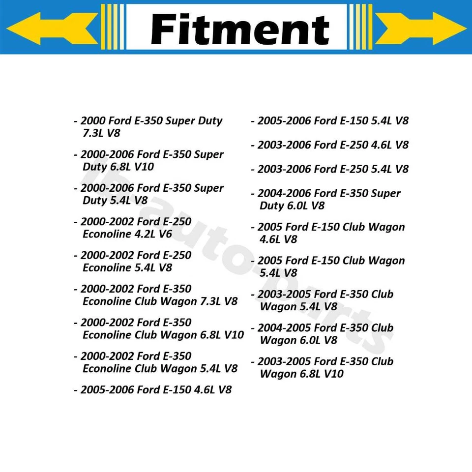 Кабель заднего стояночного тормоза Dorman 2 шт. для 2005 Ford E-150 Club Wagon 5,4 л - Изображение 2 из 4