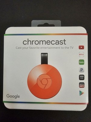 Google Chromecast (2nd Generation) HD Media Streamer - Black