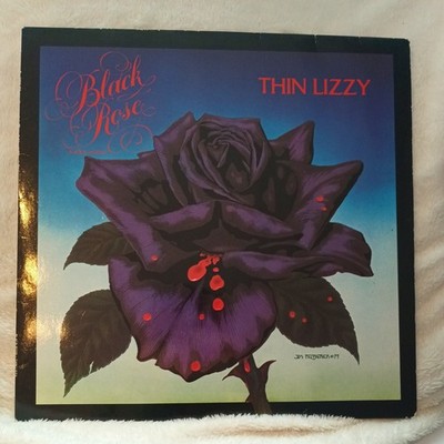 Thin Lizzy Black Rose 1979 Vinyl LP Record Album Vertigo