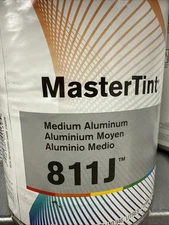 (1) QUART AXALTA DUPONT CROMAX MASTERTINT 811J MEDIUM ALUMINUM TINT TONER COLOR