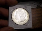 MORGAN SILVER DOLLAR 1886 NICE FROSTY AU/BU 90% SILVER DOLLAR