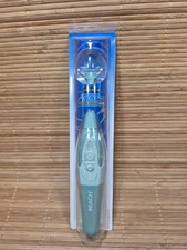 Reach Access POWER FLOSSER w 8 Flossing Heads ~ NIP ~ Disco ~ Green ~ FREE SHIP