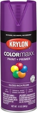 Krylon K05536007 COLORmaxx Spray Paint and Primer for Indoor/Outdoor Use, Gloss
