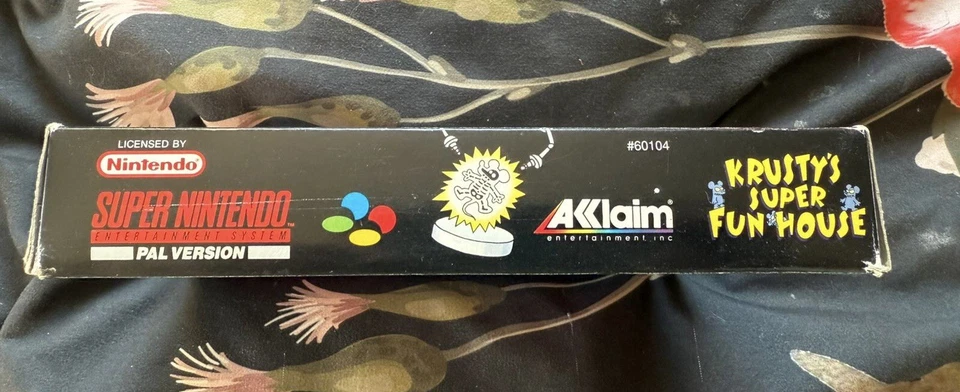 Krusty’s Super Fun House, Snes, Boxed  - Image 4 of 4