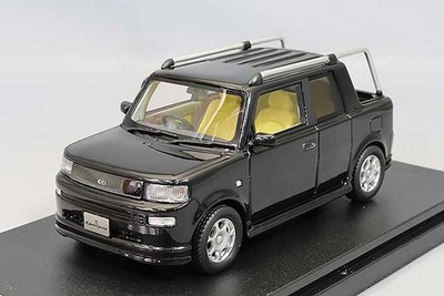Hi-Story HS430BK 1:43 Toyota bB Open Deck 2001 Black Mica Resin NEW