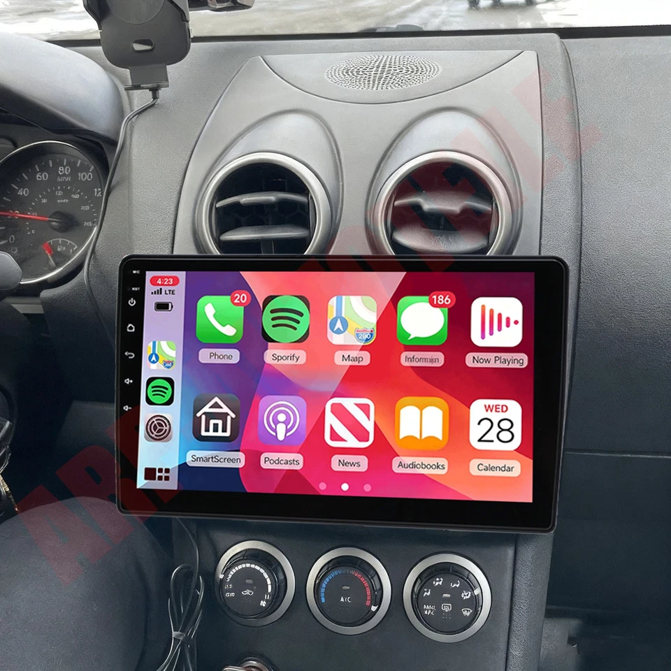 Radio estéreo para automóvil para Nissan Rogue 2008-2013 Apple Carplay Android 15 GPS NAVEGACIÓN Foto 2 de 4