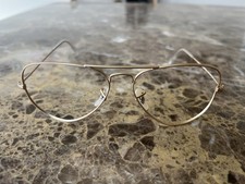 Ray-Ban RB3025 Gold Aviator Metal Sunglasses FRAMES ONLY 58-14 READ DESCRIPTIO 