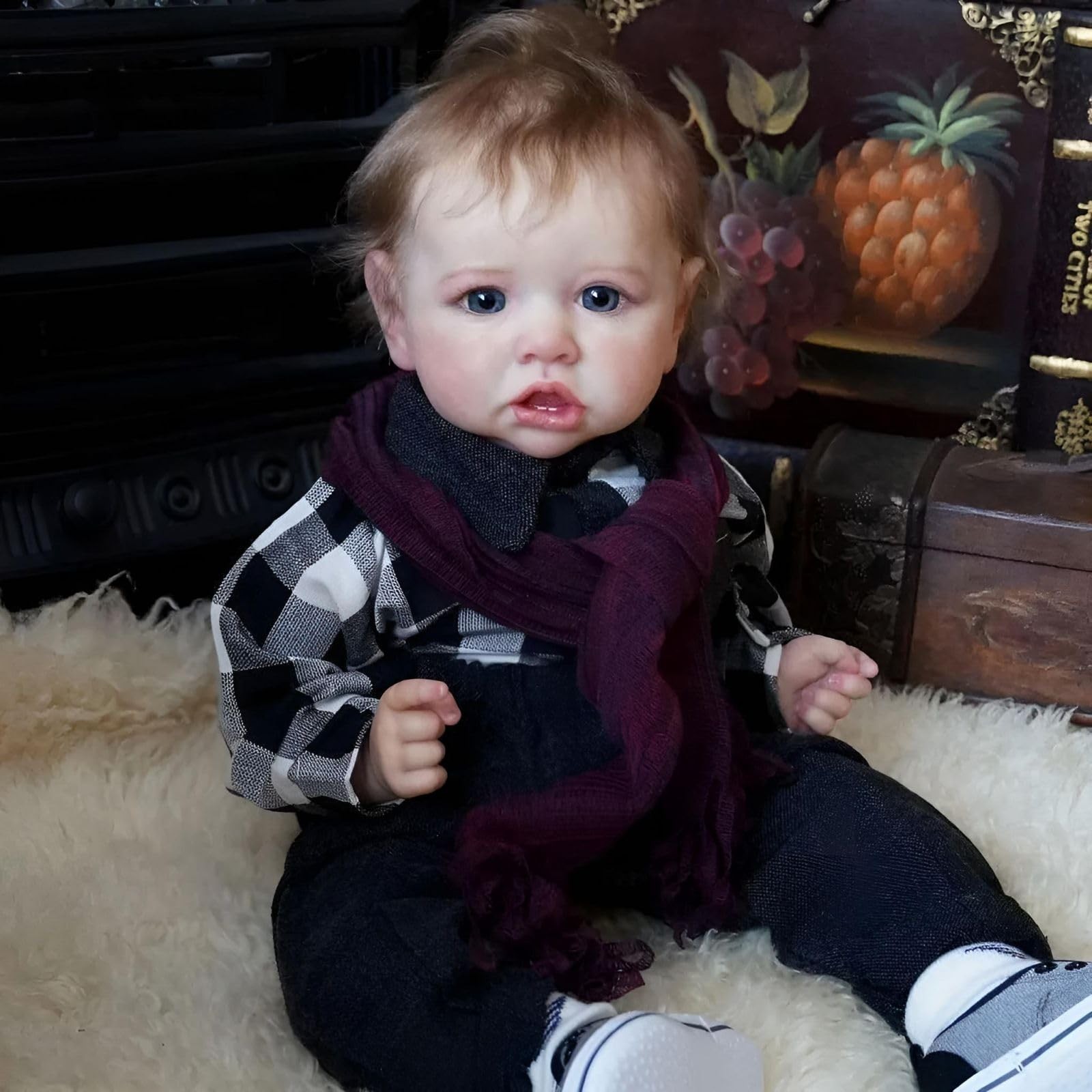 Pinky Reborn Baby Doll Full Body Silicone Doll Girl20 Inch R