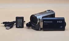 Panasonic HC-V10 HD Digital Camcorder With Charging Cable. Black