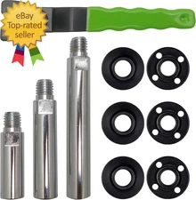 5/8" 11 Angle Grinder Extension Shaft Connecting Rod with Grinder Adjustable  