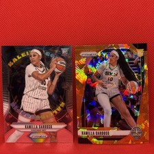 (2)✨2024 Panini Prizm WNBA - #93 Kamilla Cardoso (RC) Cracked Ice Prizm/insert