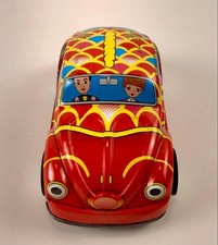 Vintage Japanese Tin Toy Classic Antique Mini Car Vehicle Model Collectible