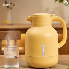 Jeko Jeko 2L Glass-Lined Vacuum Thermos Flask – Leak-Proof, One-Touch Pour Large
