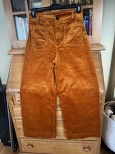 Maeve by Anthropologie Rust Collared Corduroy Women's Pants Colette Size 29