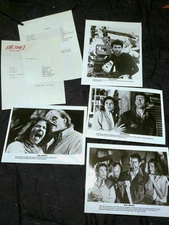 Evil Dead 2 press kit 1987 photos & credits Bruce Campbell Horror VERY RARE 