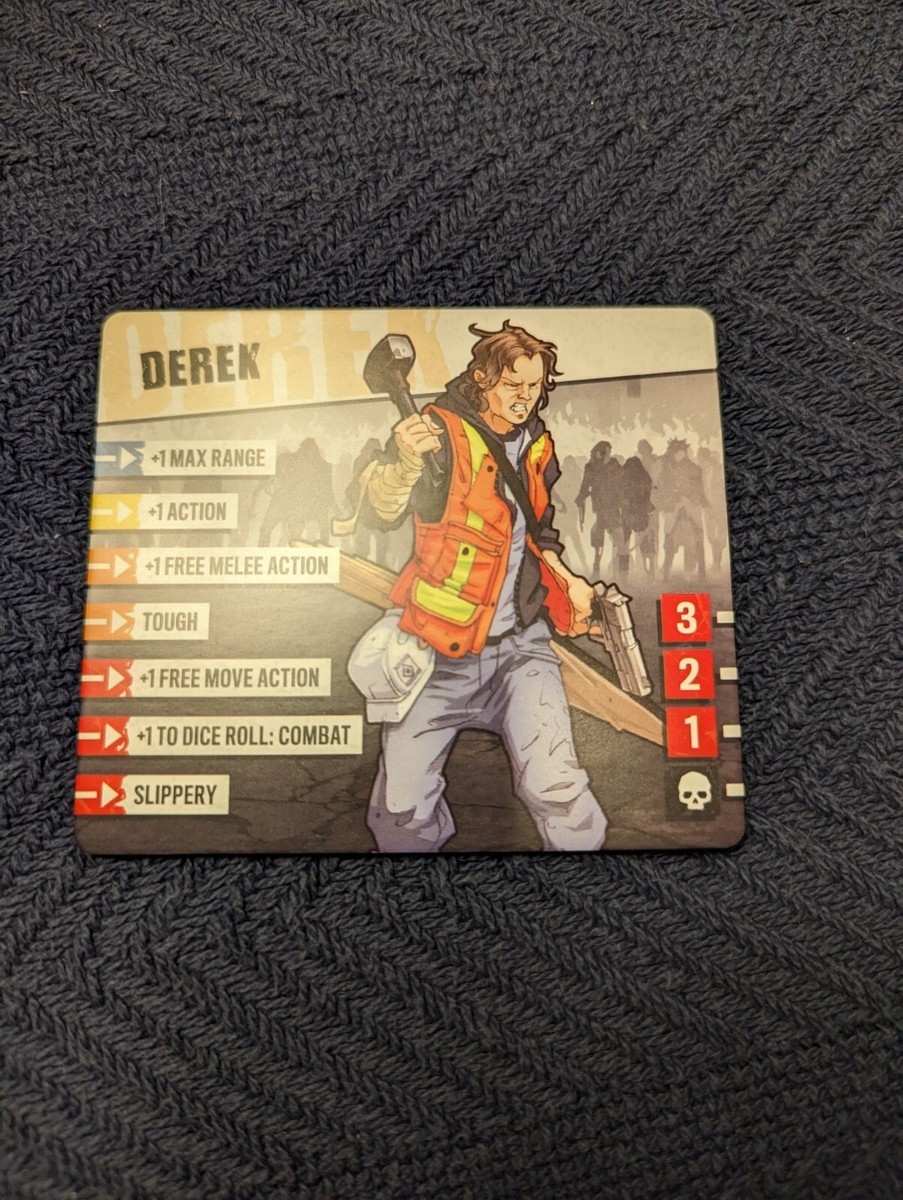 Zombicide Character Cards Toxic City Mall Series 2 Survivors YOU