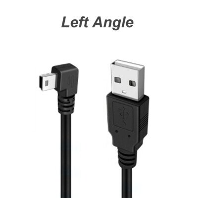USB-Kabel Mit 90° Winkelstecker (Mini-USB) - Praktisch Für Enge Räume, 0,3-1,5m