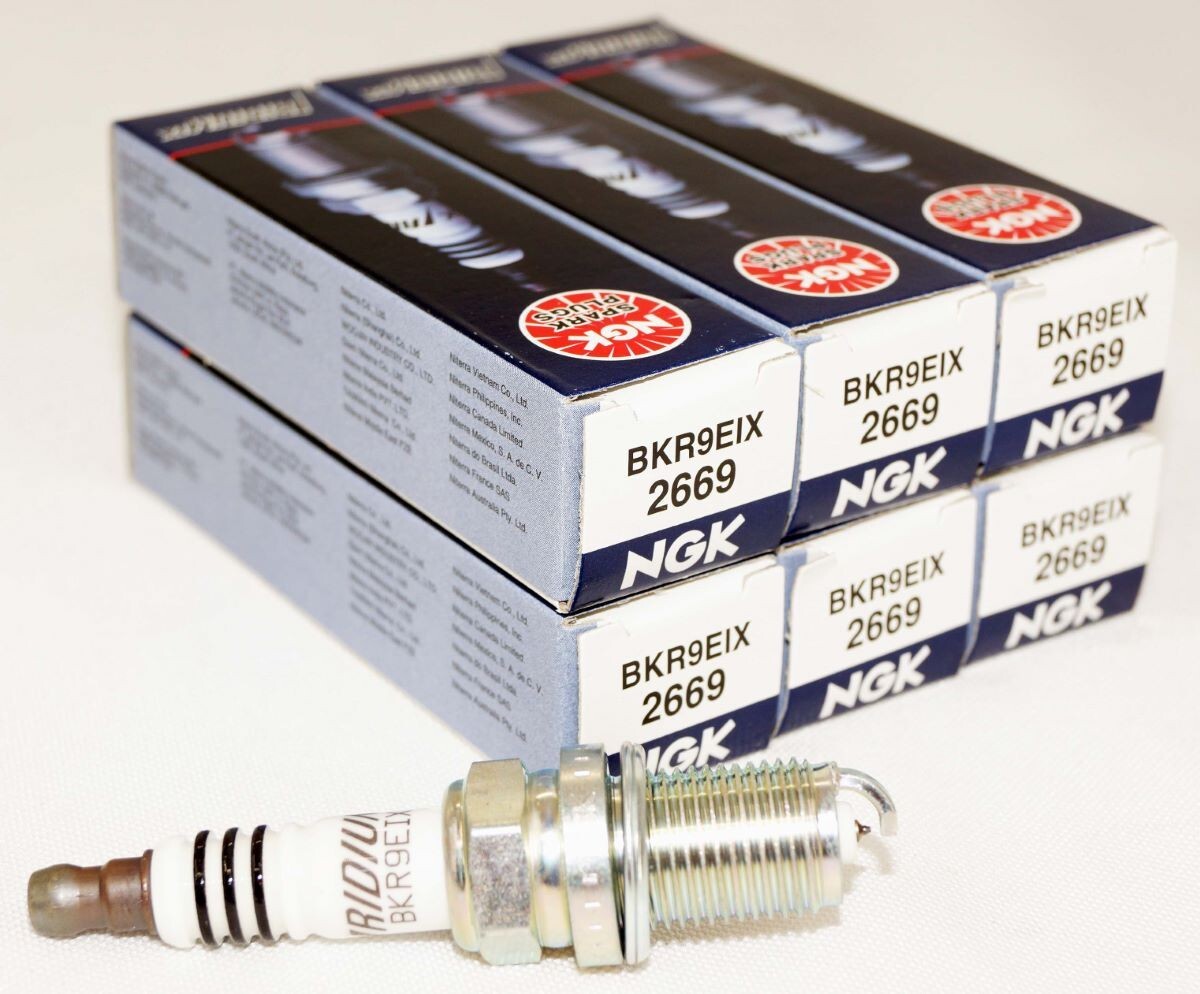 4 Pack Genuine NGK 2669 Iridium IX Spark Plugs BKR9EIX