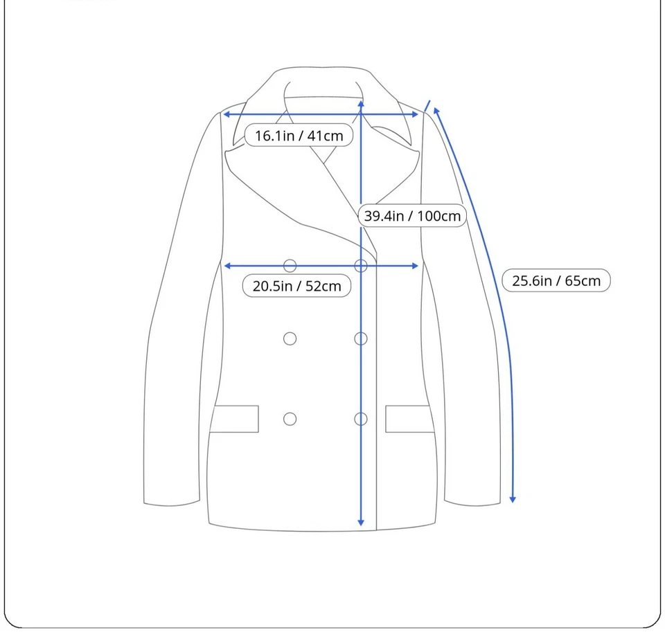 Abrigo hasta la rodilla Pennyblack 20140711 para mujer mediano mezcla de conejo de angora Foto 3 de 4