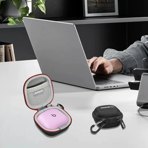 Hard Case Cover for Beats Fit Pro True Wireless Noise Cancelling Earbuds Black - Picture 8 of 8