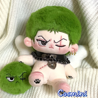 ONE PIECE Zoro 20cm Plushie Plush Doll Pillow Dress up Stuffed Toy