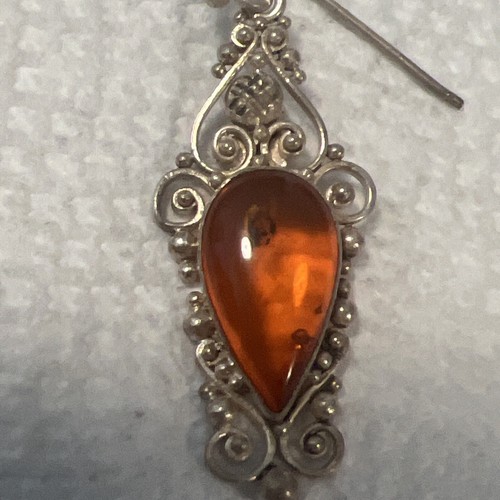 Lussuoso UNICO Orecchino Argento Sterling 925 a goccia - Foto 3 di 14
