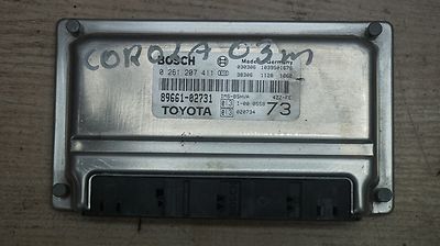 Toyota Corolla 2003 ECU 0261207411 89661-02731 BOSCH | eBay