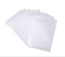 100 Pieces 9x12 Inch Clear Plastic Bags for Packaging, Clothing  T-Shirts