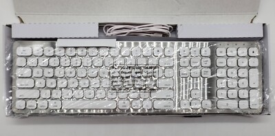 Macally Bluetooth Keyboard for Mac iPad & iPhone 17.3 lngx5.0 Width Open Box New