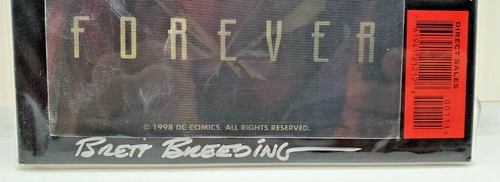 SUPERMAN FOREVER #1 LENTICULAR COVER SIGNED ALEX ROSS & BRET BREEDING W/COA. - Picture 6 of 10