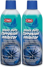 CRC 06026 Marine Heavy Duty Corrosion Inhibitor  2 Pack   Two Net Wt 10 oz Cans