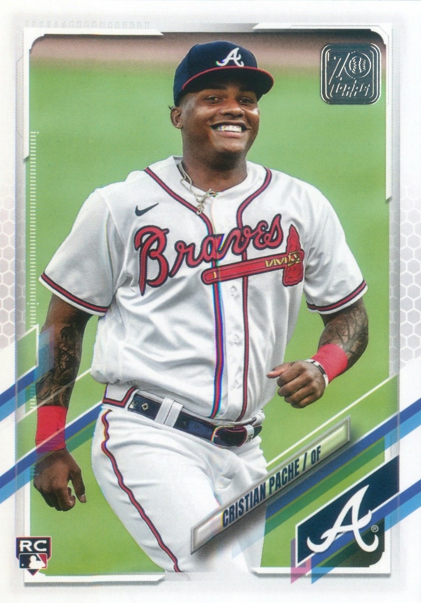 Cristian Pache RC 2021 Topps Series 1 70th Anniversary Rookie Card
