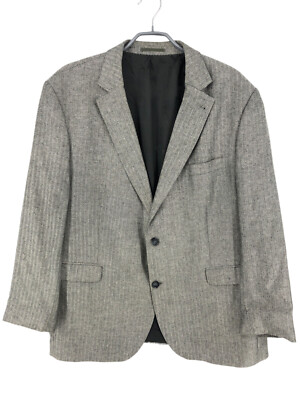 Walbusch Men's Pure 100% Silk Blazer Jacket Size EU:56; UK:46 - 2XL