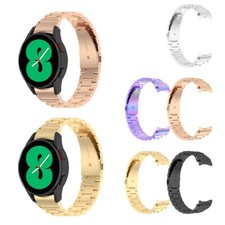 For Samsung Watch 6 Classic Metal Watch Strap Stainless Steel Band 40/44/43/47MM