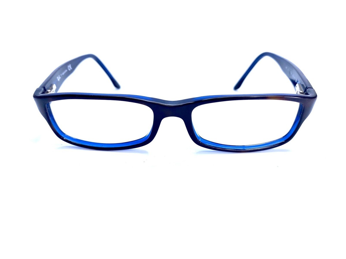 RayBan Tortoise Blue Interior Rectangular Eyeglasses RB 5114 5065