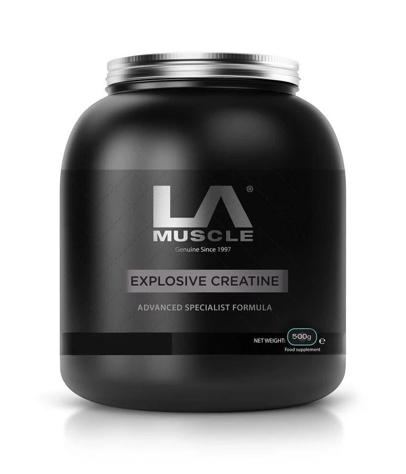 LA MUSCLE Explosive Creatine - "300% Stronger Than Regular Creatine" Muscle & Fitness Maga