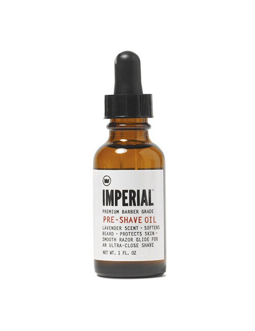 Imperial Barber Products Mens Pre Shave Oil Lavender Scent Shaving Oil 1oz