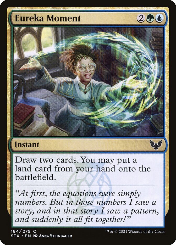 Eureka Moment (184) Strixhaven: School of Mages STX MTG Magic | eBay