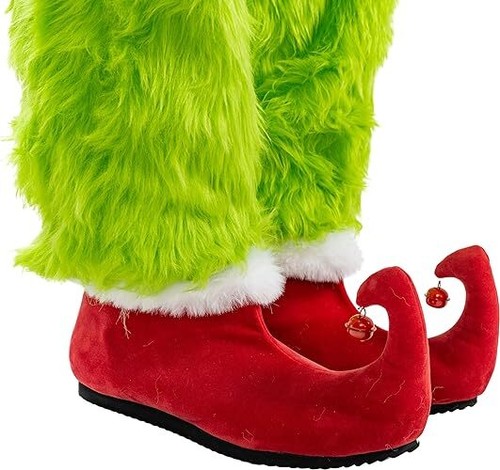 Mean One grün Cartoon Weihnachten Halloween Kostüm Cosplay Replik Schuhe - Bild 6 von 12