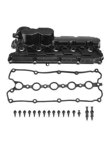 Engine Valve Cover w/Gasket Bolts Cap For VW Beetle Golf Jetta Passat 2.5L S12 - Picture 3 of 15