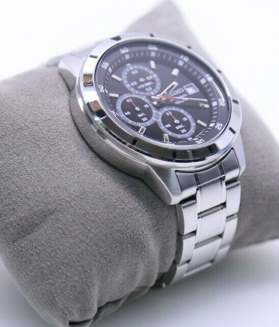 SEIKO Men's Chronograph Wristwatch 4T57-00H0 43mm Stainless Steel