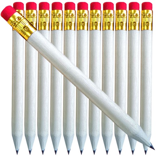 60Pcs Short Writing Pencils Wood Pencils Small Pencils Small Golf Pocket - Picture 6 of 12